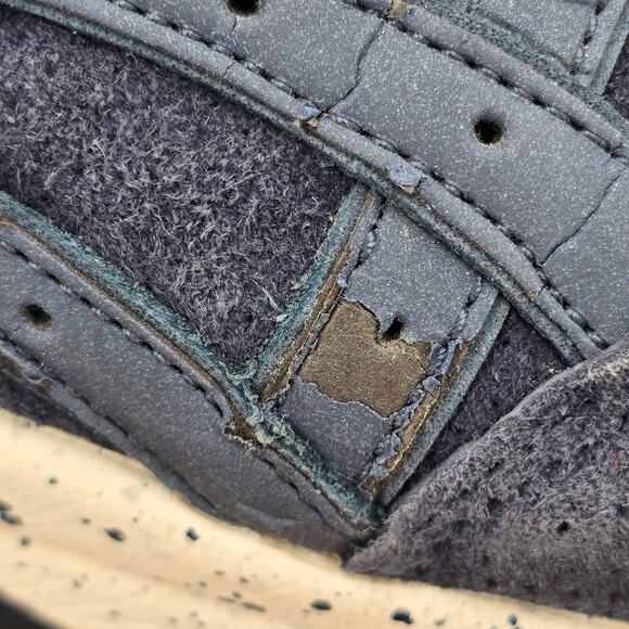 Asics Gel Sight Ronnie Fieg Shoes Men's 11 Blue Suede Leather Athletic Sneakers - Picture 7 of 11